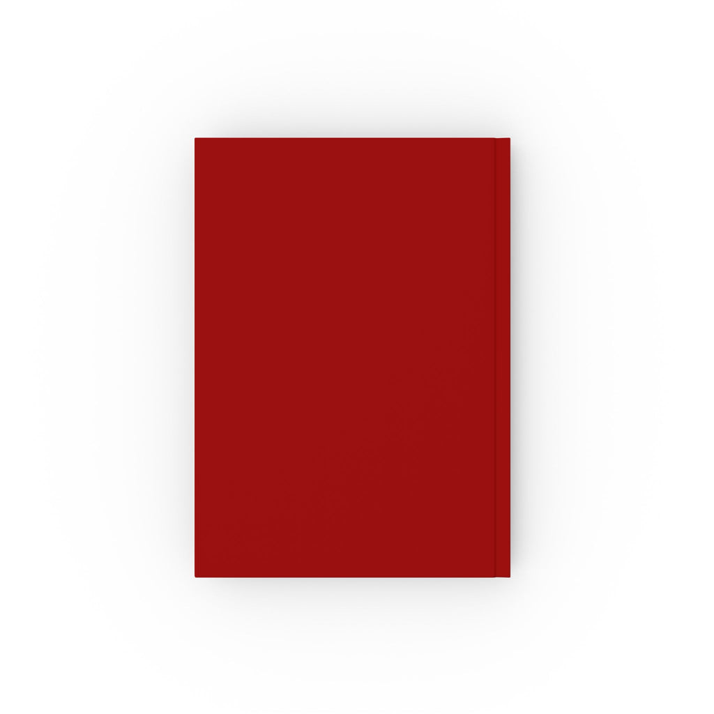 Magma Squid Hardcover Journal — Bold Red Notebook for Notes & Sketches