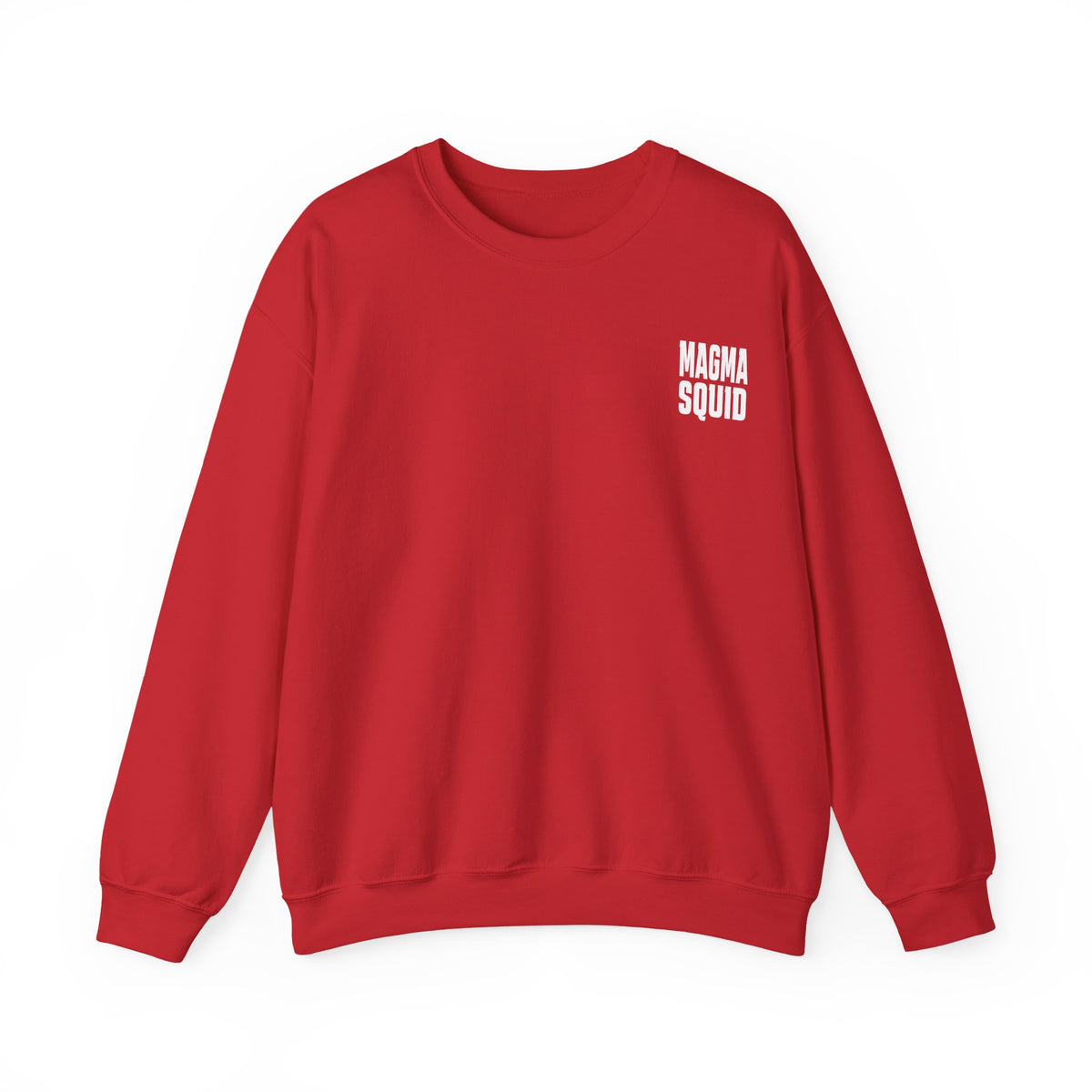 Magma Squid Crewneck Sweatshirt — Bold Graphic Pullover