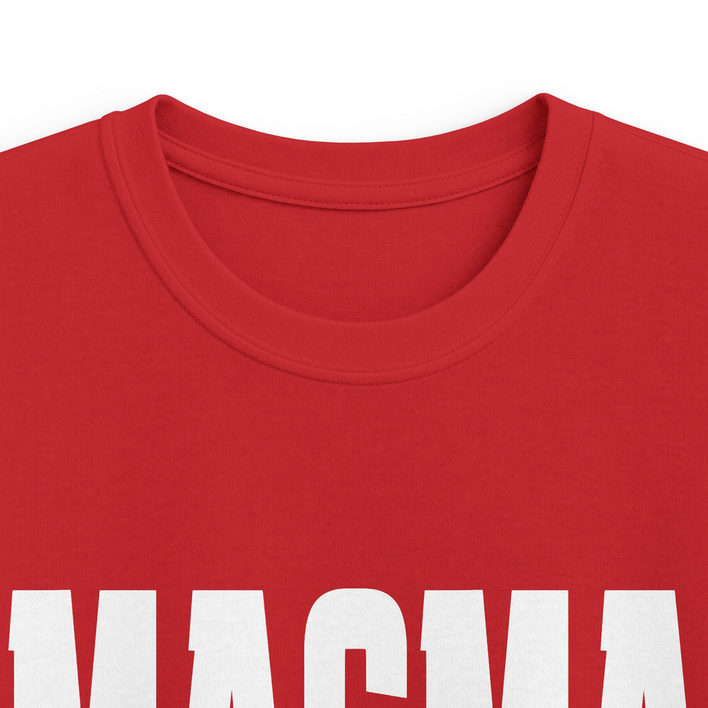 Kids T‑Shirt — "Magma Squid" Bold Text Graphic Tee
