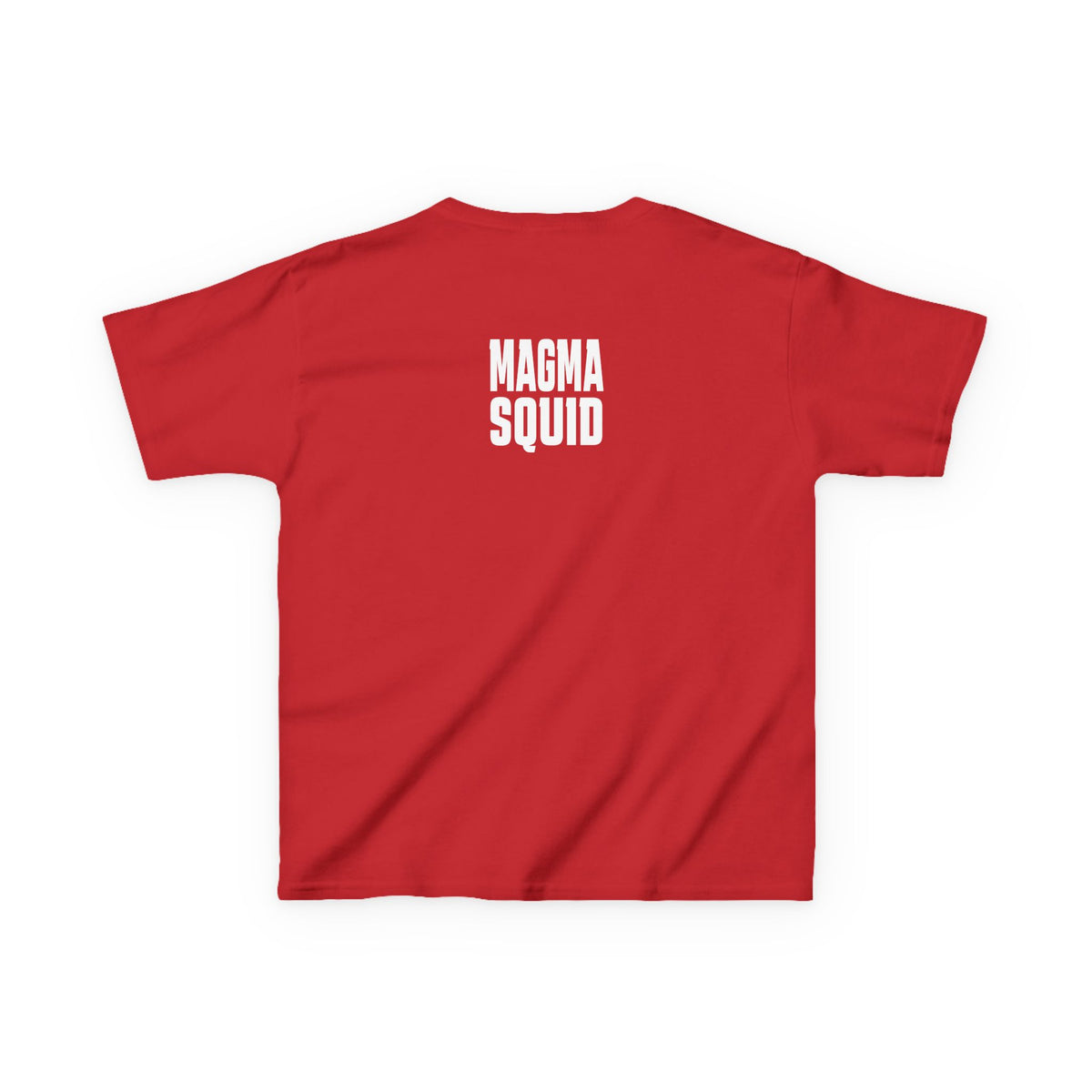 Kids 'M' Colourful Squid Tentacle Tee — Magma Squid Logo Kids T‑Shirt