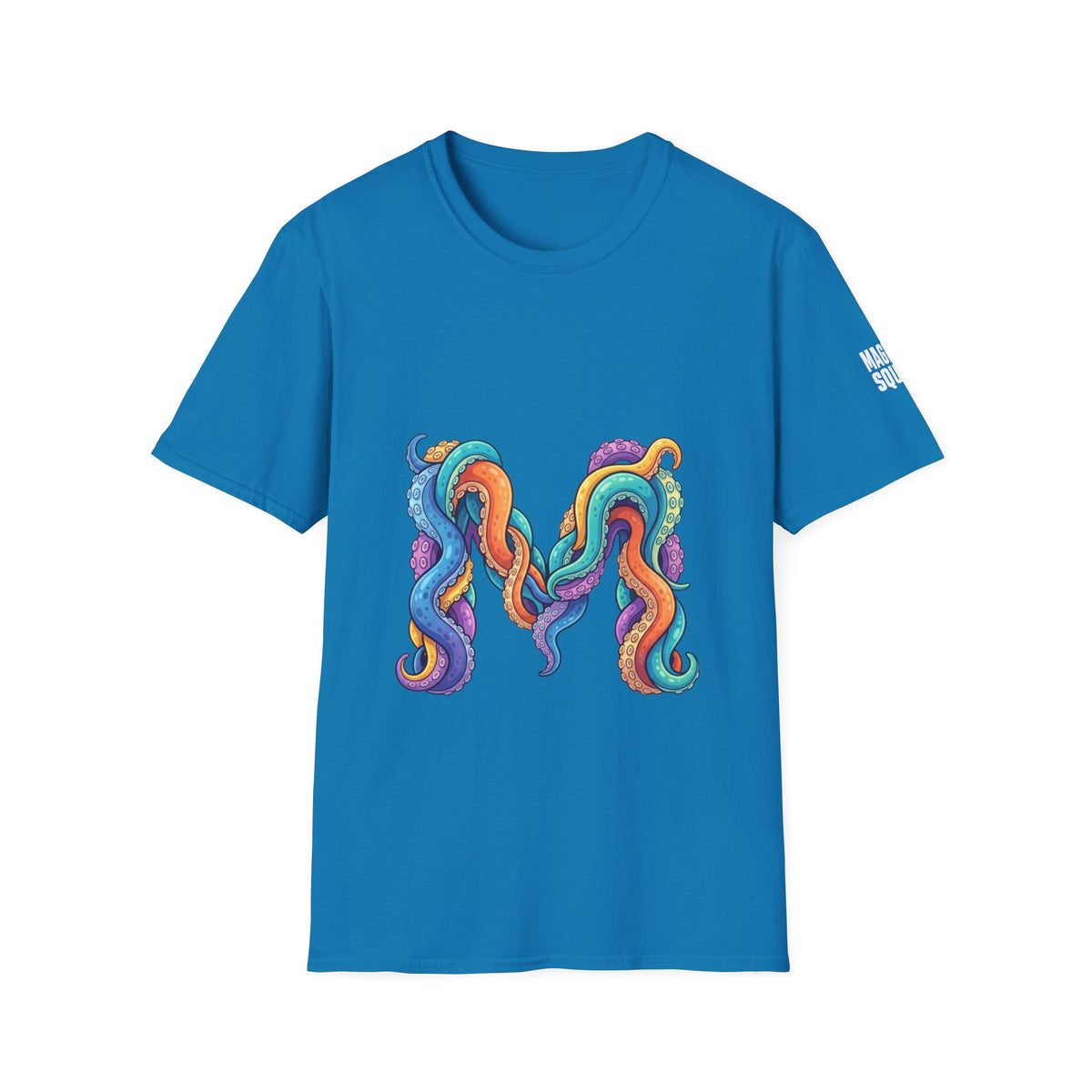 Squid Tentacles Graphic T-Shirt — Colourful Marine Illustration Tee