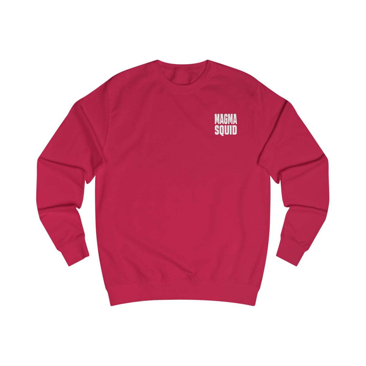 Magma Squid 'M' Logo Sweatshirt — Colourful Tentacle Monogram Crewneck
