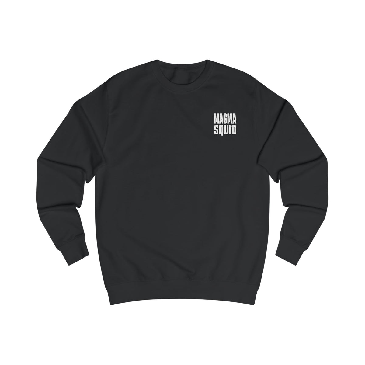 Magma Squid 'M' Logo Sweatshirt — Colourful Tentacle Monogram Crewneck