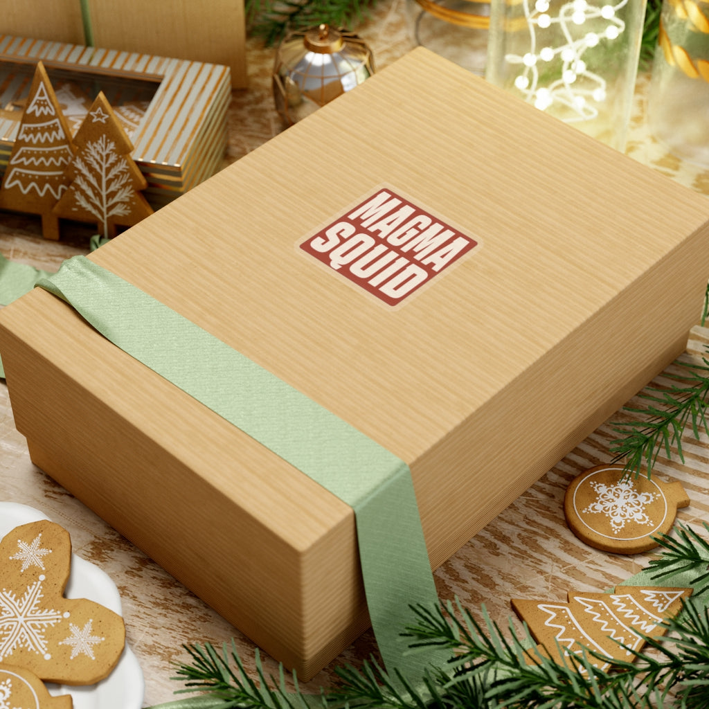 Magma Squid Kiss-Cut Sticker — Bold Retro Logo Laptop Decal