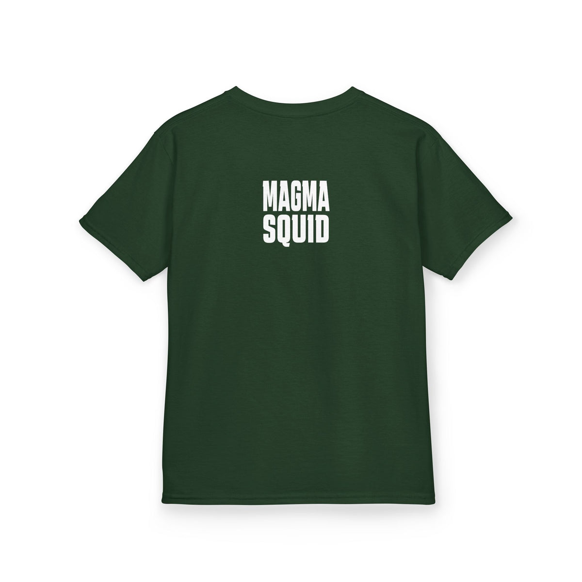 Kids 'M' Colourful Squid Tentacle Tee — Magma Squid Logo Kids T‑Shirt