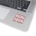 Magma Squid Kiss-Cut Sticker — Bold Retro Logo Laptop Decal