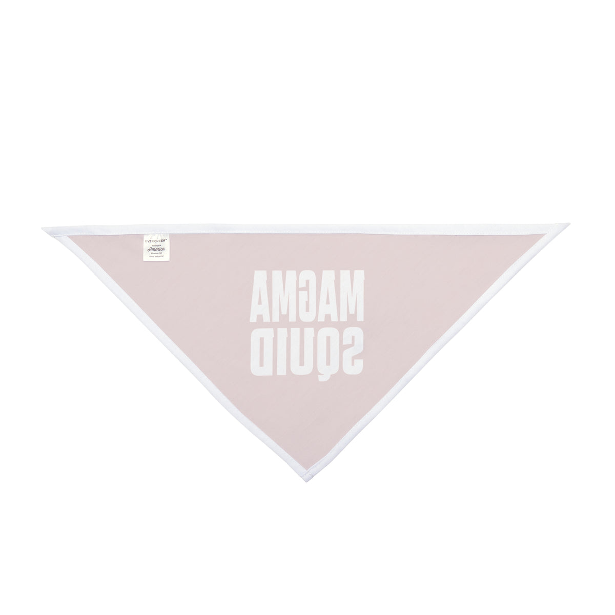 Magma Squid Red Pet Bandana — Bold Graphic Dog & Cat Accessory