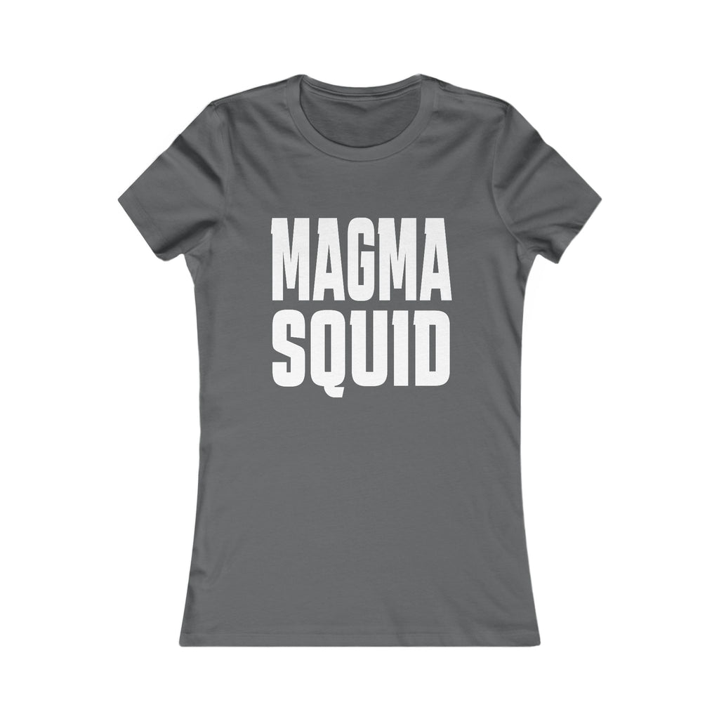 Magma Squid Women's Tee — Bold Graphic Cotton Shirt