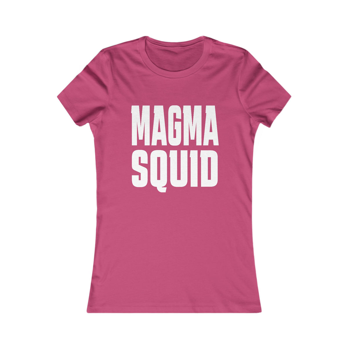 Magma Squid Women's Tee — Bold Graphic Cotton Shirt