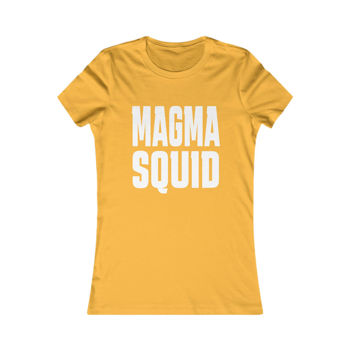 Magma Squid Women's Tee — Bold Graphic Cotton Shirt