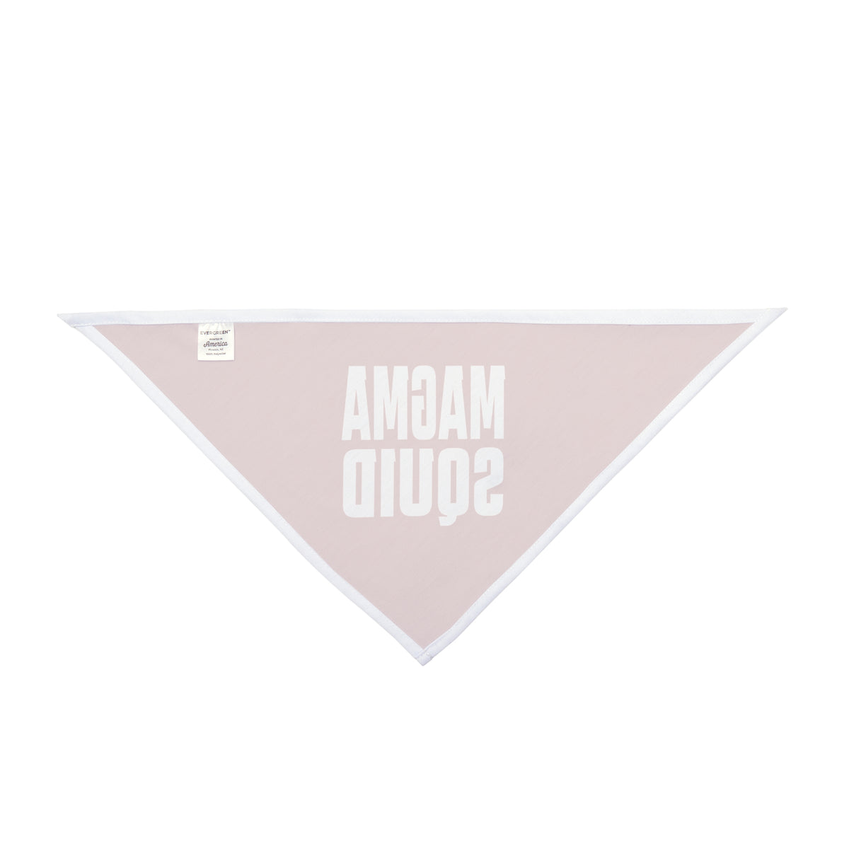 Magma Squid Red Pet Bandana — Bold Graphic Dog & Cat Accessory