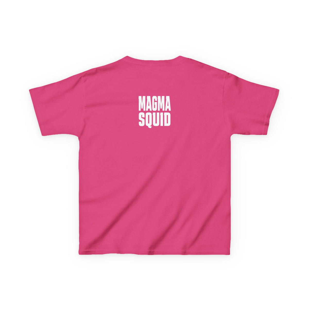 Kids 'M' Colourful Squid Tentacle Tee — Magma Squid Logo Kids T‑Shirt