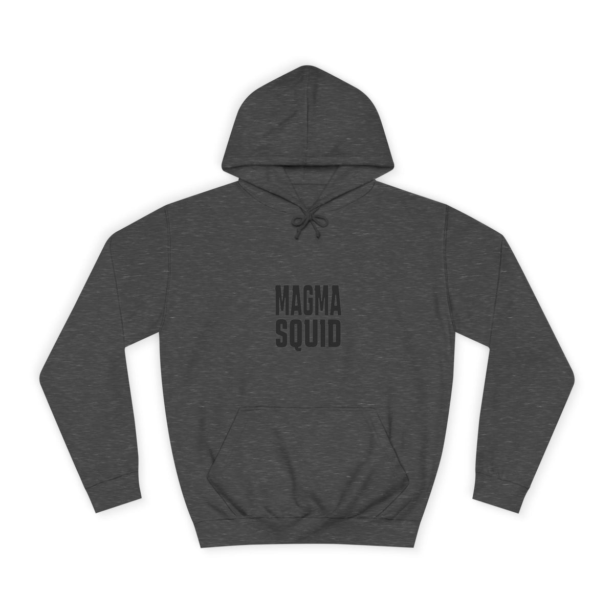 Magma Squid Hoodie — Minimal Text Graphic Pullover