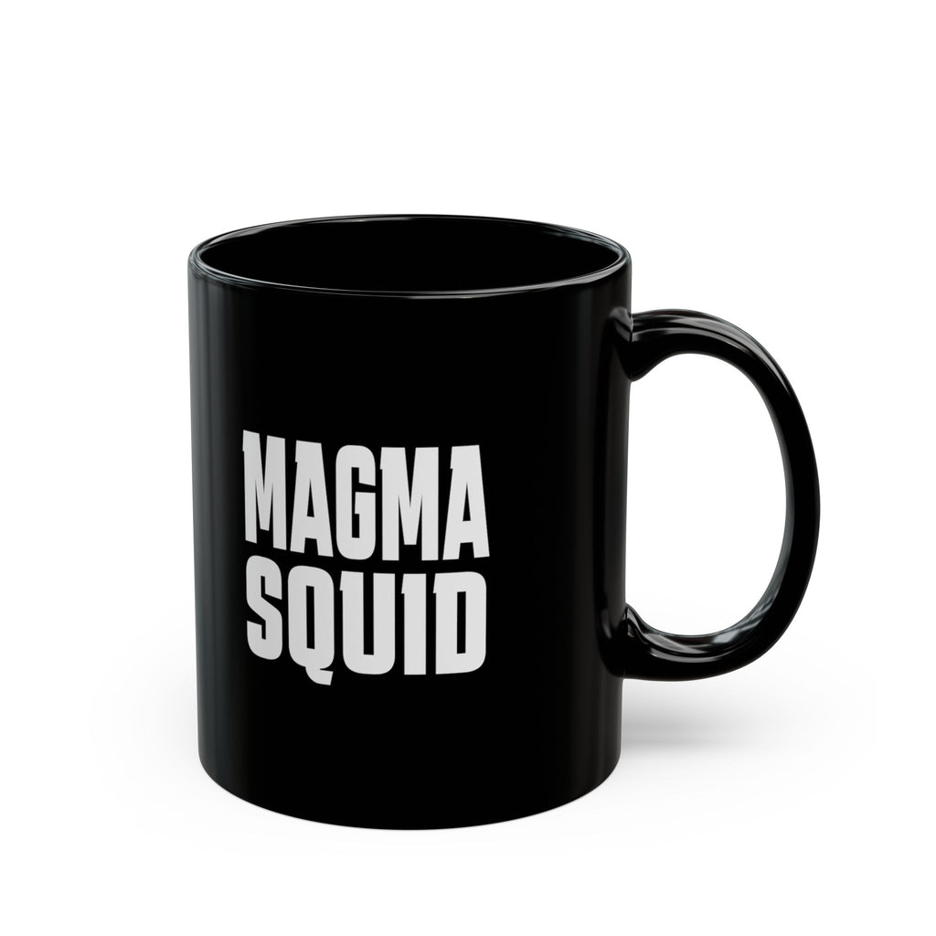 Trick or Squeak Black Mug