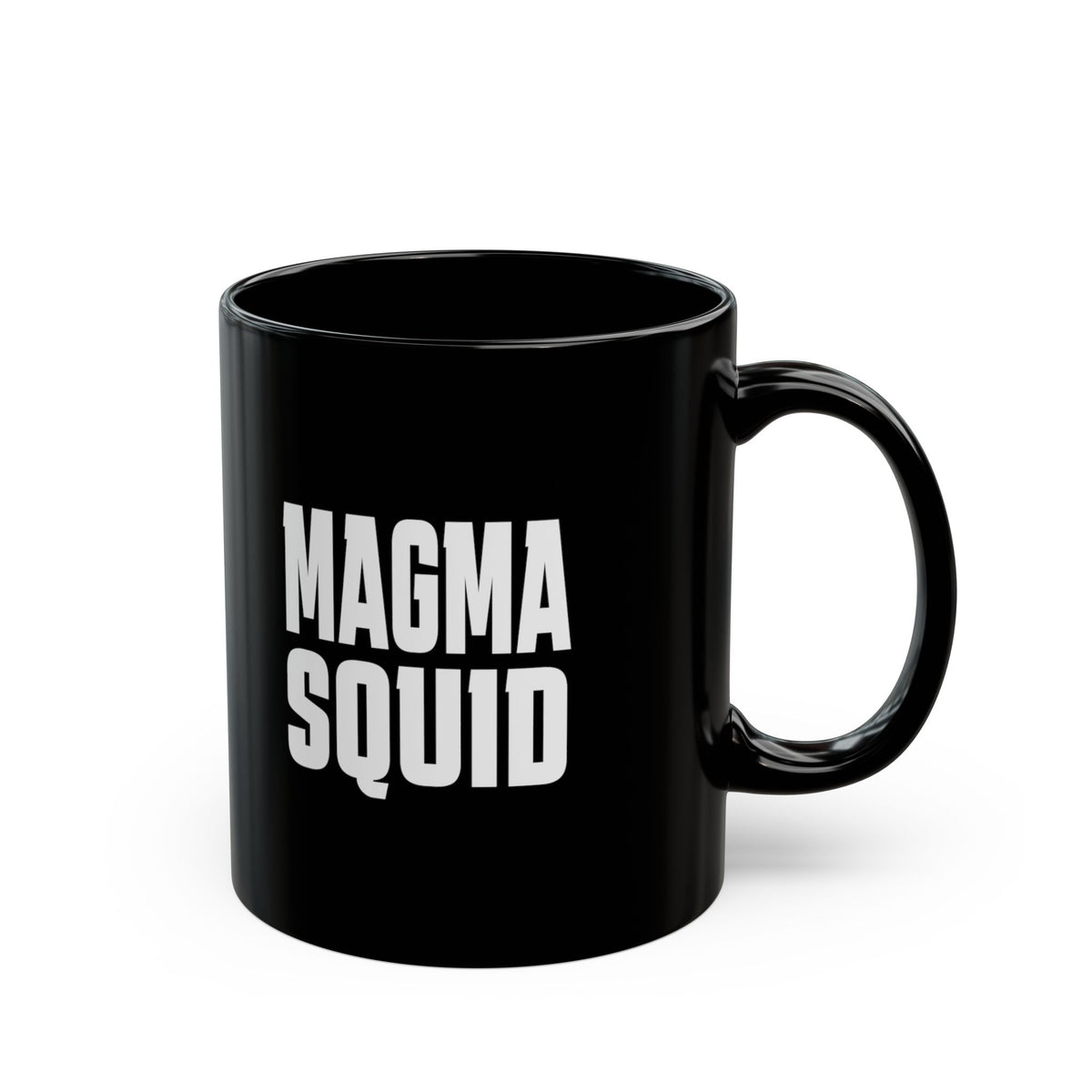 Trick or Squeak Black Mug
