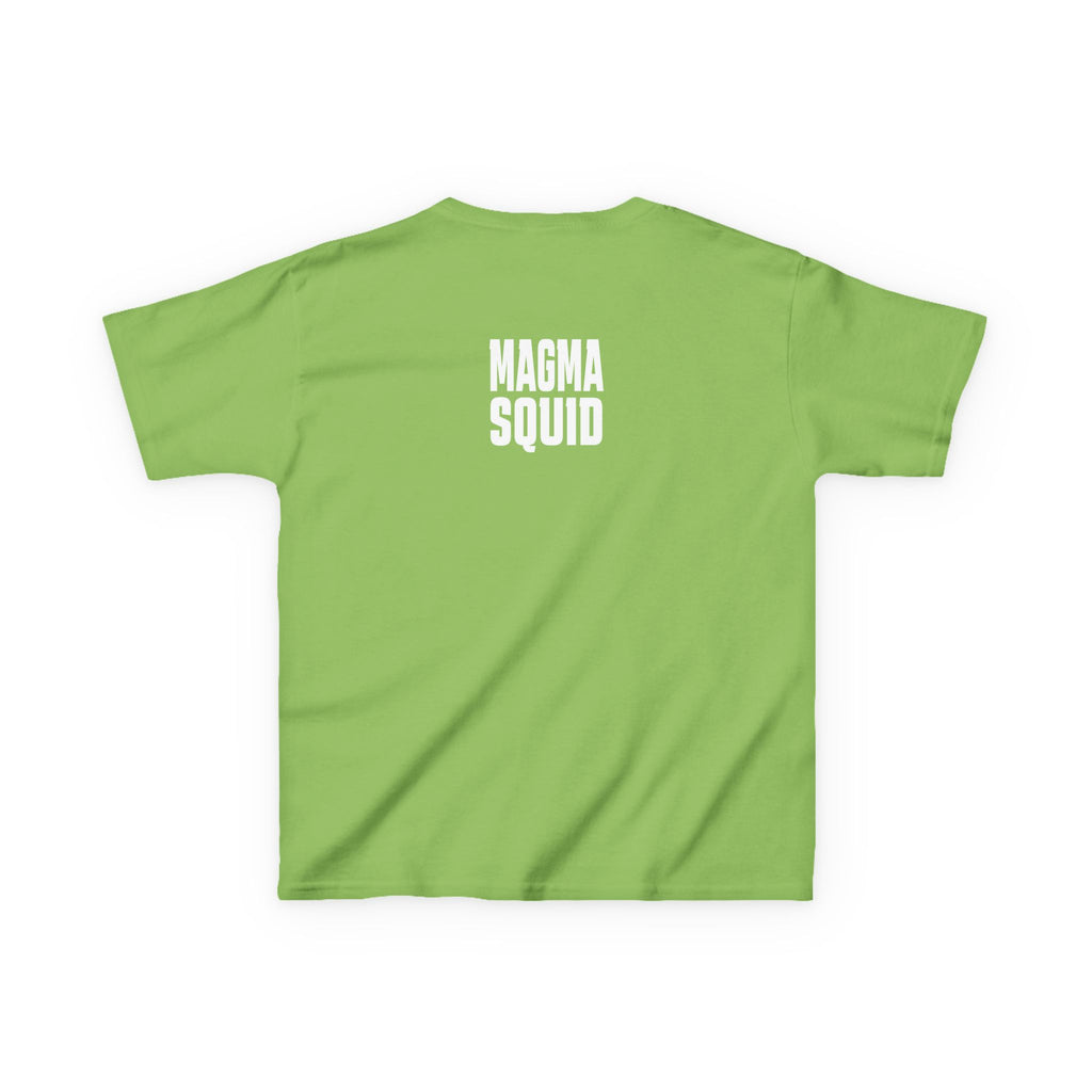 Kids 'M' Colourful Squid Tentacle Tee — Magma Squid Logo Kids T‑Shirt