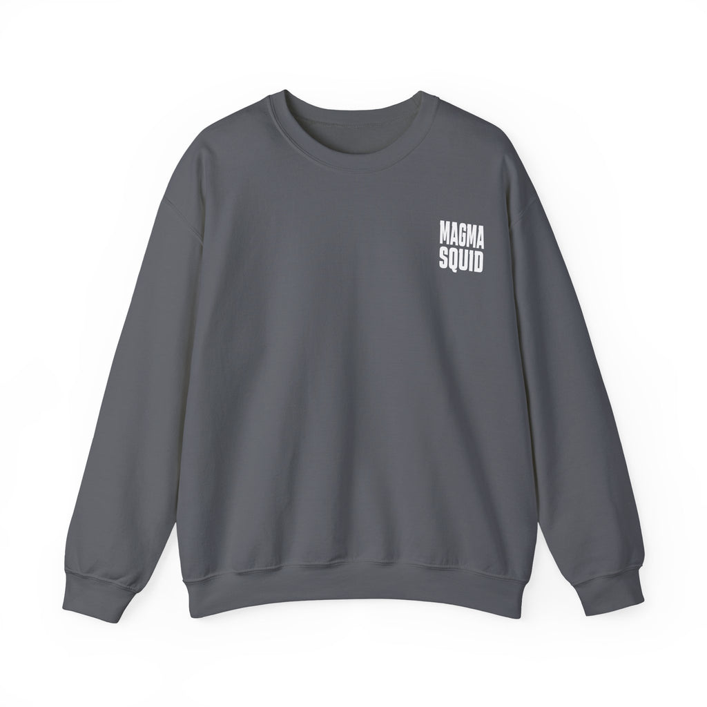 Magma Squid Crewneck Sweatshirt — Bold Graphic Pullover