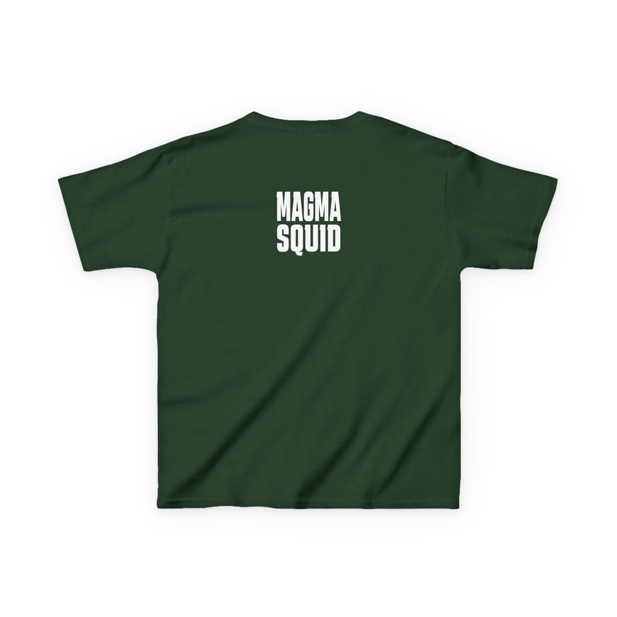 Kids 'M' Colourful Squid Tentacle Tee — Magma Squid Logo Kids T‑Shirt