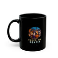 Trick or Squeak Black Mug
