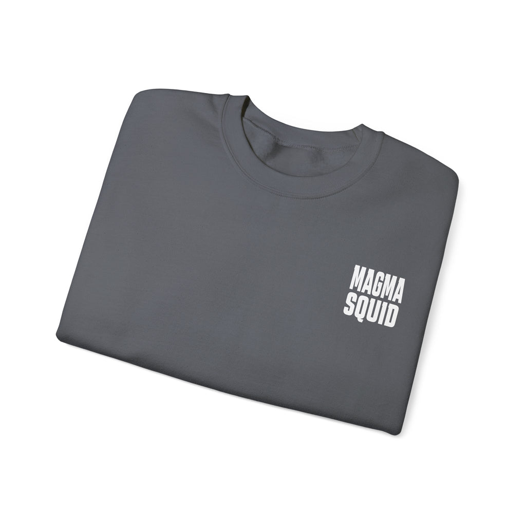 Magma Squid Crewneck Sweatshirt — Bold Graphic Pullover