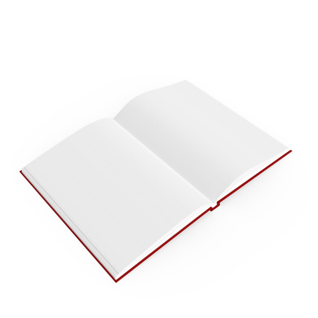 Magma Squid Hardcover Journal — Bold Red Notebook for Notes & Sketches