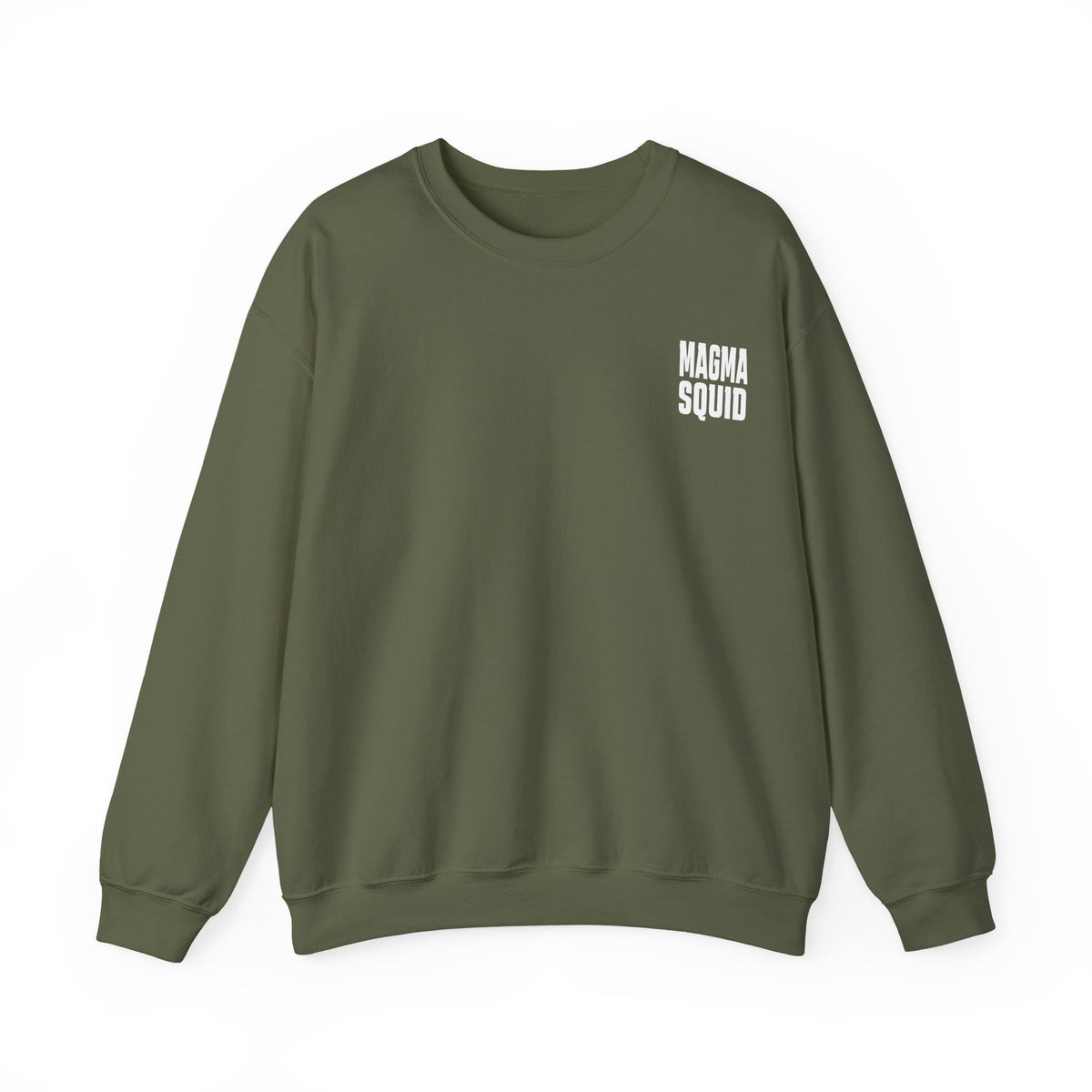 Magma Squid Crewneck Sweatshirt — Bold Graphic Pullover