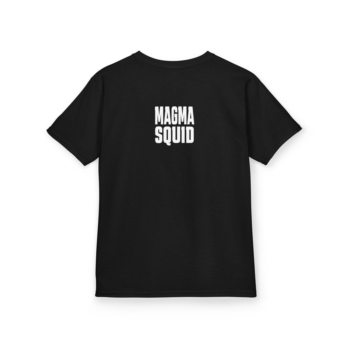 Kids 'M' Colourful Squid Tentacle Tee — Magma Squid Logo Kids T‑Shirt