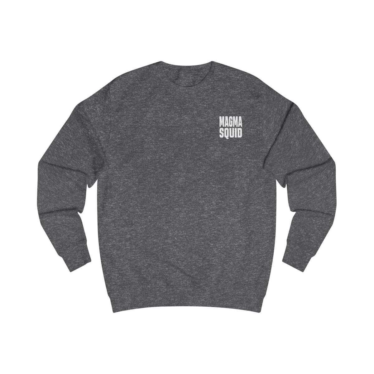 Magma Squid 'M' Logo Sweatshirt — Colourful Tentacle Monogram Crewneck