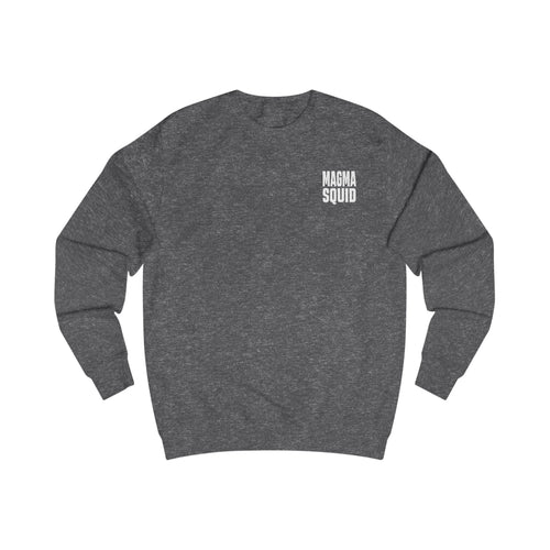 Magma Squid 'M' Logo Sweatshirt — Colourful Tentacle Monogram Crewneck