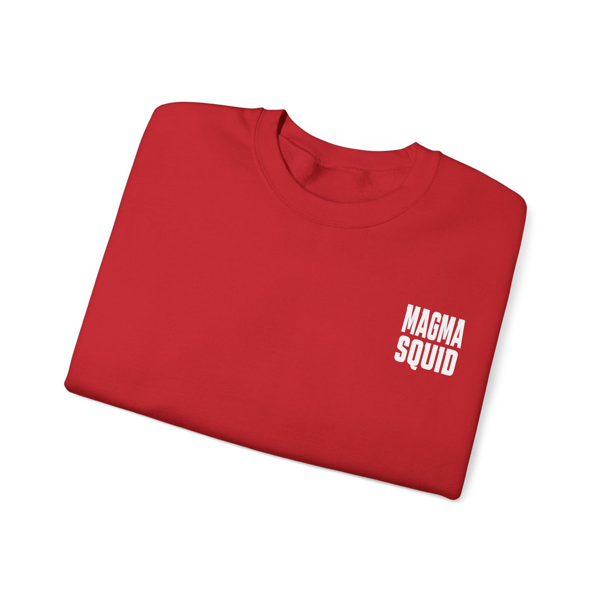 Magma Squid Crewneck Sweatshirt — Bold Graphic Pullover