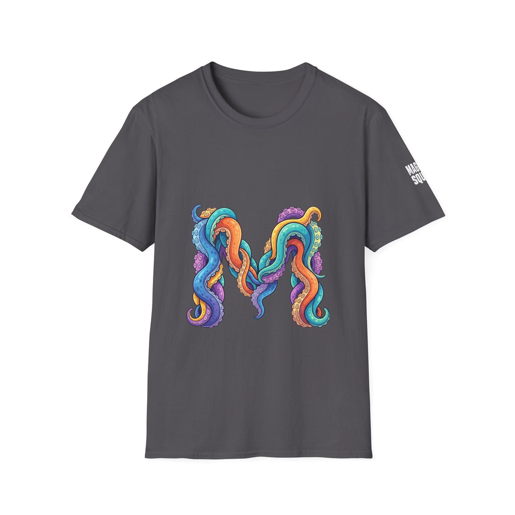 Squid Tentacles Graphic T-Shirt — Colourful Marine Illustration Tee