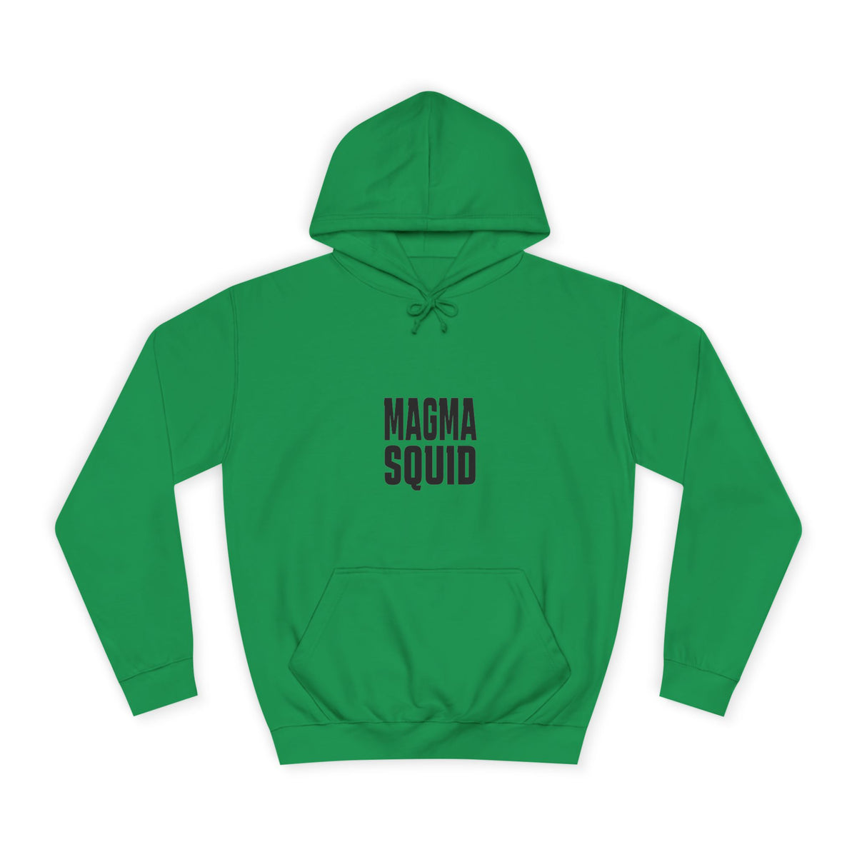 Magma Squid Hoodie — Minimal Text Graphic Pullover