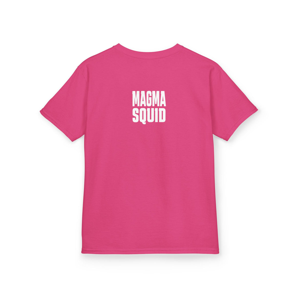 Kids 'M' Colourful Squid Tentacle Tee — Magma Squid Logo Kids T‑Shirt