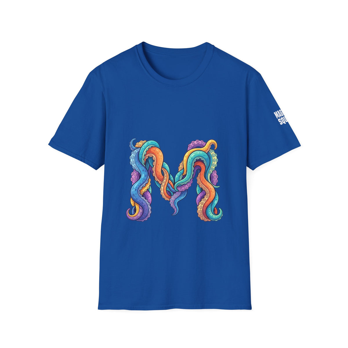 Squid Tentacles Graphic T-Shirt — Colourful Marine Illustration Tee