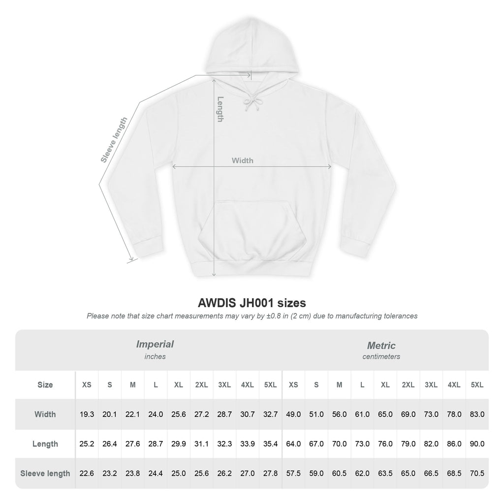 Magma Squid Hoodie — Minimal Text Graphic Pullover