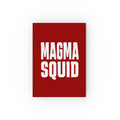 Magma Squid Hardcover Journal — Bold Red Notebook for Notes & Sketches