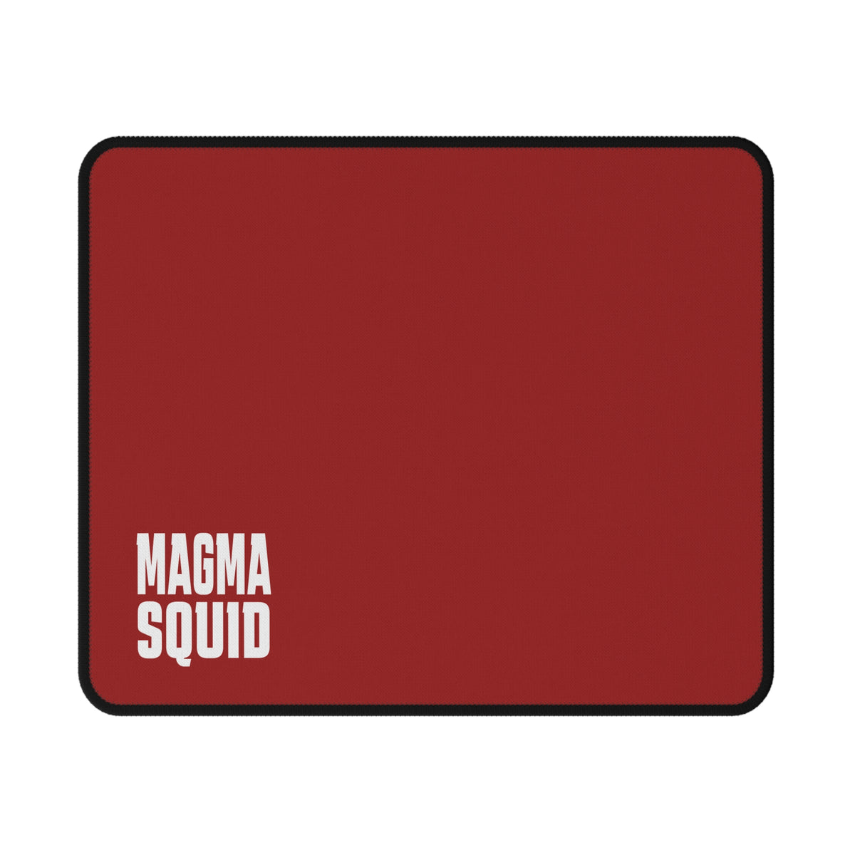Magma Squid Gaming Mouse Pad — Non‑Slip Red PC Mousepad for Gamers